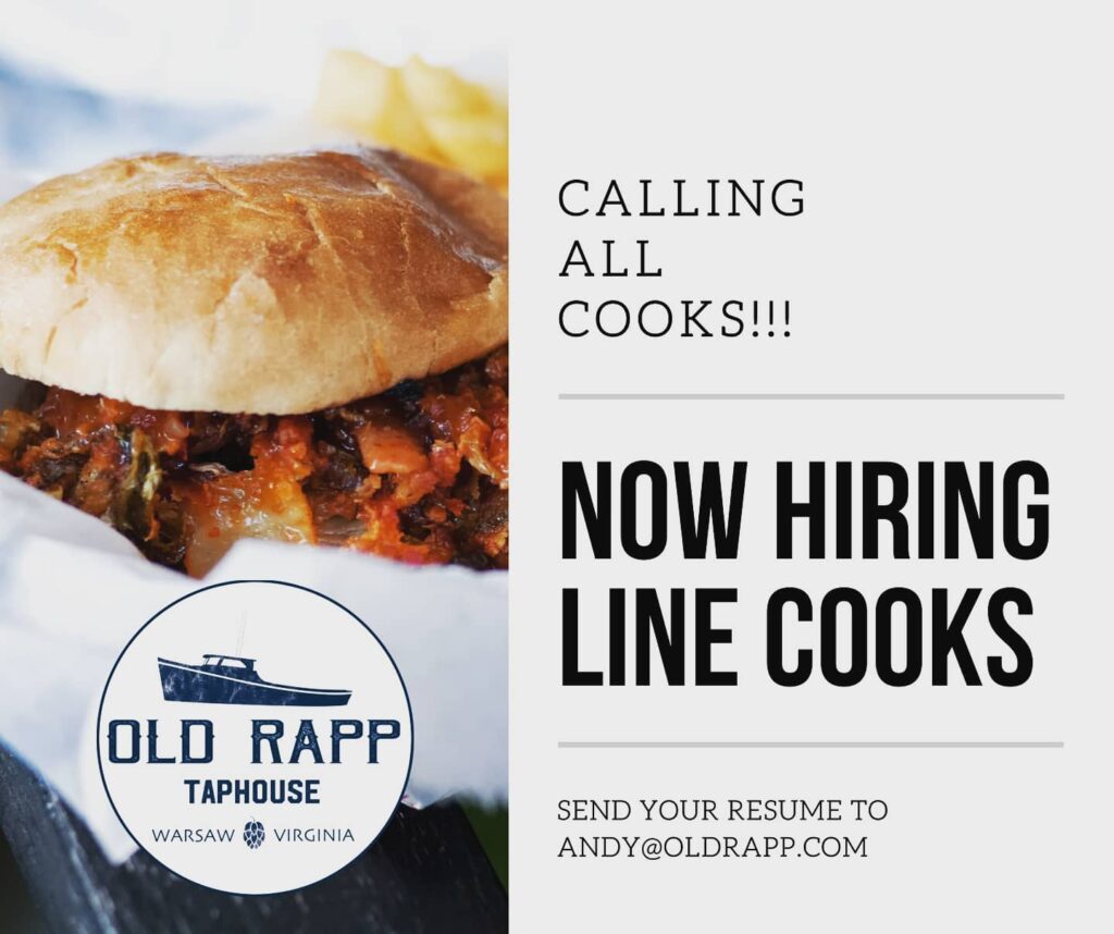 Calling all Line know you are out there!!! Get hired today at Old Rapp…