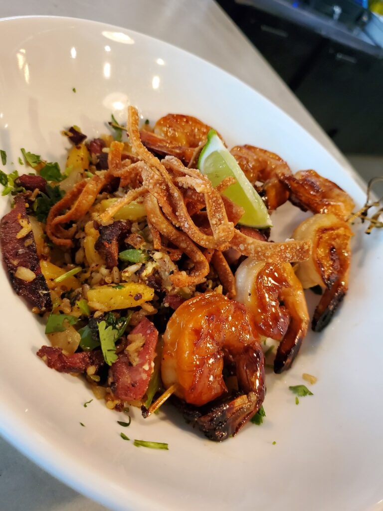 Say hello to tonight’s special! Smoked Pork Fried Rice with pineapple and wok seared…