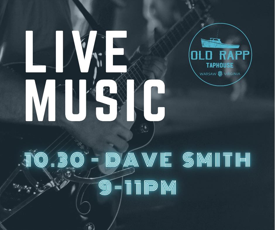 Friday Night Live Music starts this week! Come out to see Dave Smith and enjoy Old R…