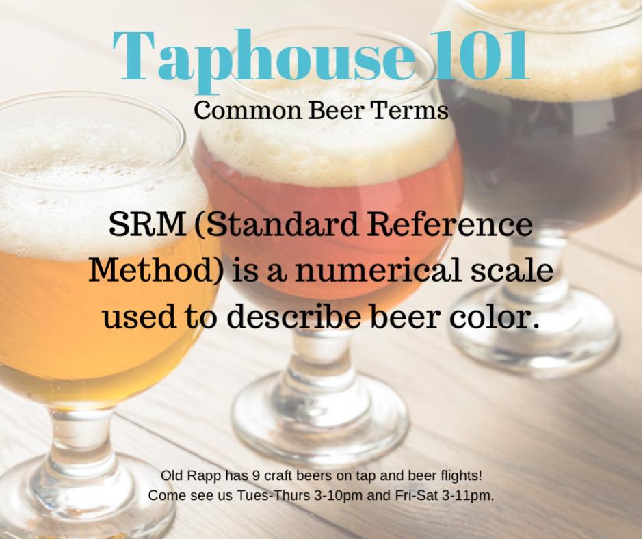 Taphouse 101 will begin exploring and explaining commons beer terms. These terms may…