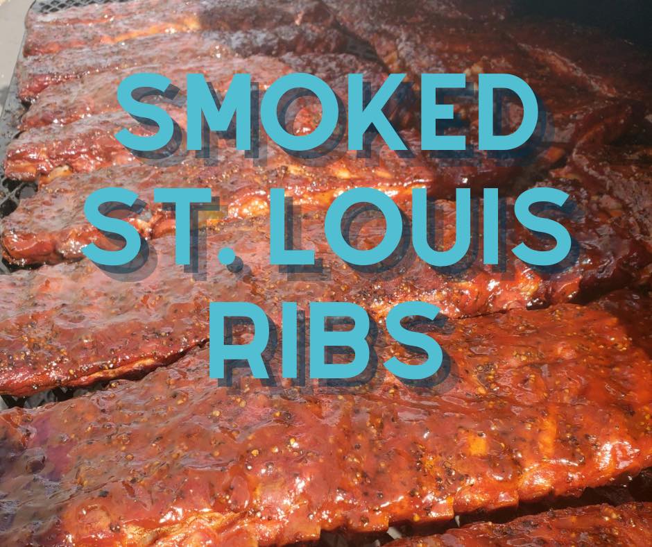 The Smoked St. Louis Ribs Special is back this weekend! Available in a half or f