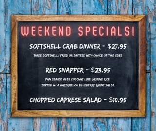 It’s a Seafood kind of weekend!  Cheers, see you soon!