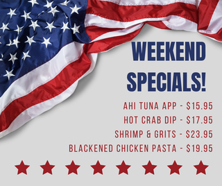 We’re rocking one heck of a holiday weekend menu to help you kick off summer jus