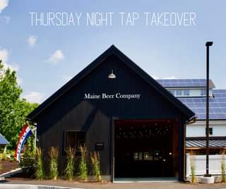 ON TAP TONIGHT – MAINE BEER COMPANY TAP TAKEOVER!