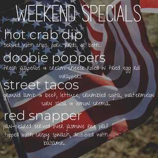 Finally the weekend – awesome specials as well! Cheers🍻